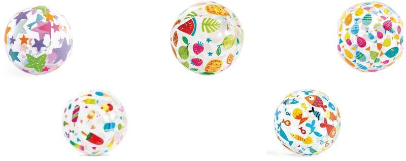 Intex Intex Lively Print Balls-5 Σχέδια-1Τμχ (59040NP)