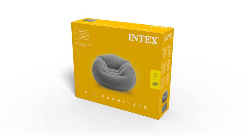 Intex Φουσκωτή Πολυθρόνα Beanless Bag-107x104x69cm (68579NP) φωτογραφία