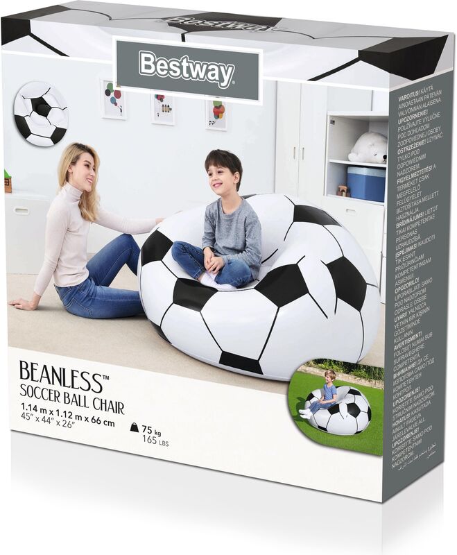 Bestway Φουσκωτή Πολυθρόνα Beanless Soccer Ball (75010) φωτογραφία