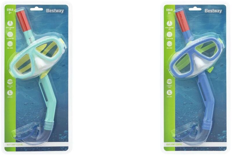 Bestway Σετ Μάσκα-Αναπνευστήρα Fundive- 2 Σχέδια (24018) φωτογραφία
