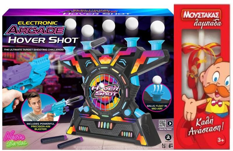 Λαμπάδα MAM Hover Shot Electronic Arcade Neon Series (GA018NB)