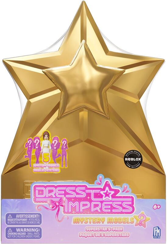 Dress To Impress Κούκλα Mystery-Superstar 2 W1 (MF4104) - φωτογραφία 2