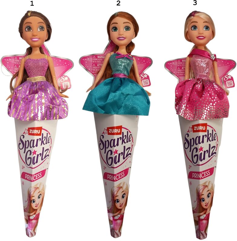 Zuru Sparkle Girlz Super Sparkly 10.5"-3 Σχέδια (10010) - φωτογραφία 2
