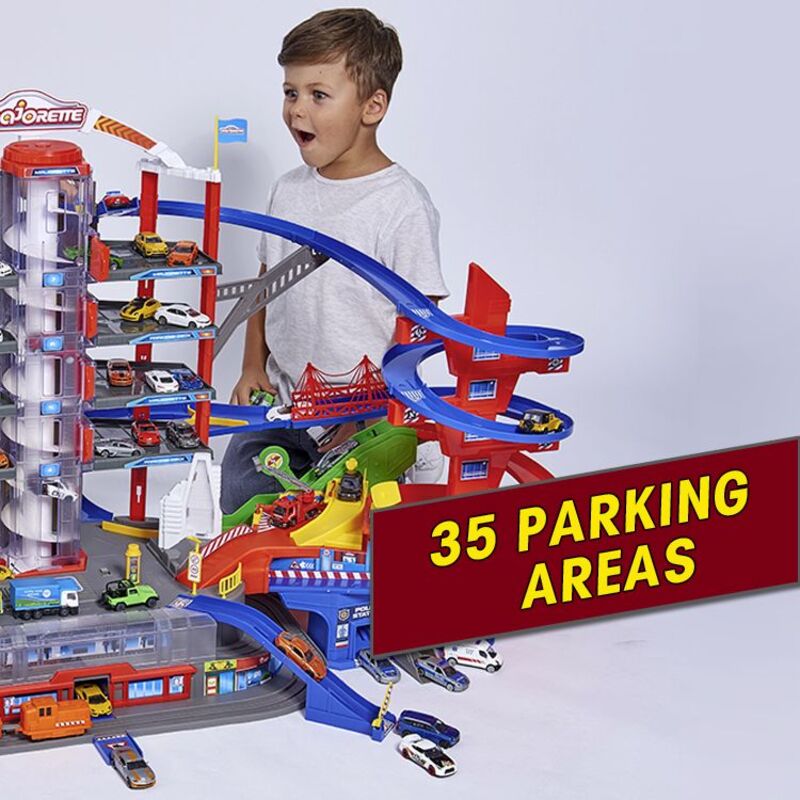 Dickie Majorette Γκαράζ City 7 Levels & Οχήματα (212059989) φωτογραφία