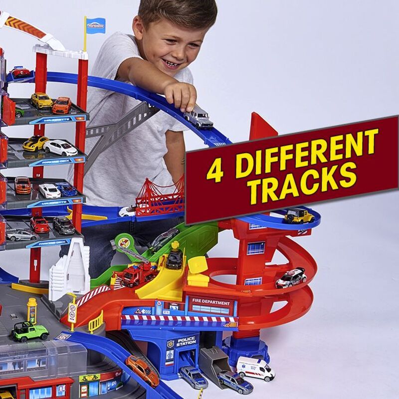 Dickie Majorette Γκαράζ City 7 Levels & Οχήματα (212059989) φωτογραφία