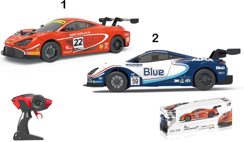 BW Τηλεκατευθυνόμενο Αυτοκίνητο McLaren 720S GT3 1:16-2 Σχέδια (6816M)