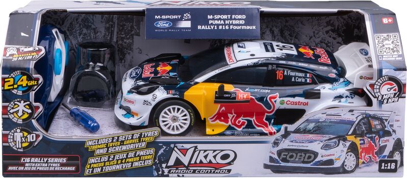 Nikko Τηλεκατευθυνόμενο Ford Puma Hybrid Rally 1 M-Sport 1:16 (10661) φωτογραφία