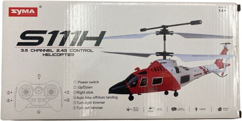 BW Τηλεκατευθυνόμενο Syma Ελικόπτερο S111H 3.5CH (S111H) φωτογραφία