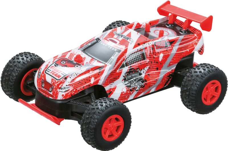 Mondo Τηλεκατευθυνόμενο Hot Wheels Rock Monster 1:24-2 Σχέδια (63339)