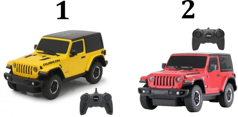 Rastar Τηλεκατευθυνόμενο Jeep Wrangler JL 1:24 - 2 Σχέδια (79500) φωτογραφία