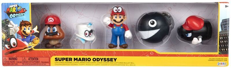 JP Nintendo Φιγούρα 2.5'' Super Mario Odyssey (410422)