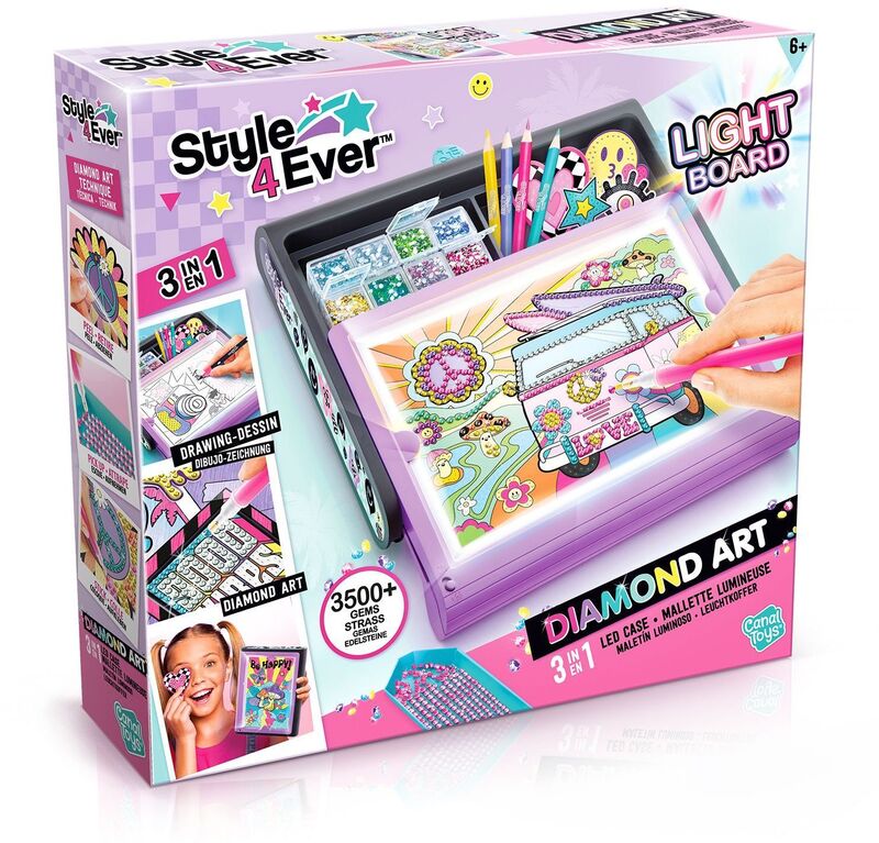 Canal Style 4 Ever Diamond Art Led Case 3 In 1 (OFG300)