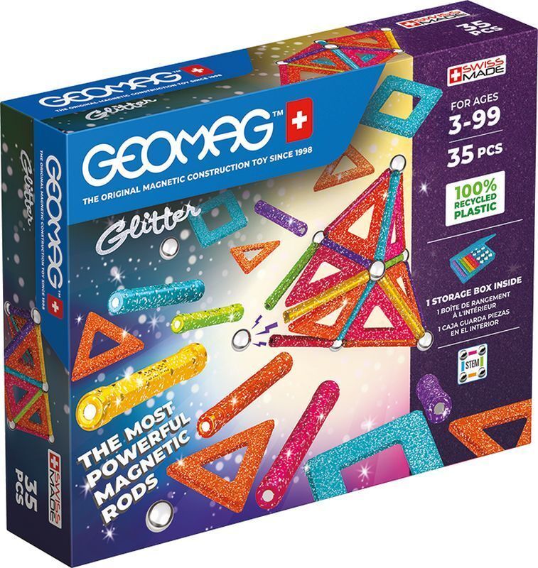 Geomag Geomag Σετ Glitter 35-Green (PF.527.535.00)