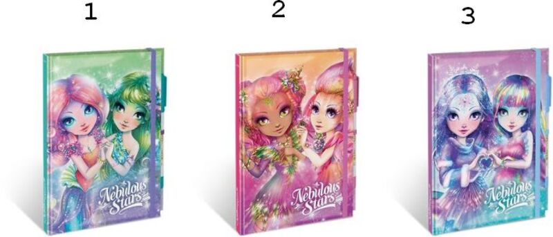 Nebulous Stars Deluxe White Notebook - 3 Σχέδια (11579) φωτογραφία