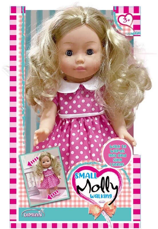 ITM Molly Κούκλα Με Κίνηση & Ήχο 33cm. (BD1226S)