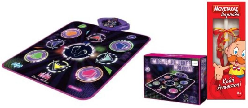 Λαμπάδα BW Μουσικό Χαλάκι Dancing Challenge (YC802)