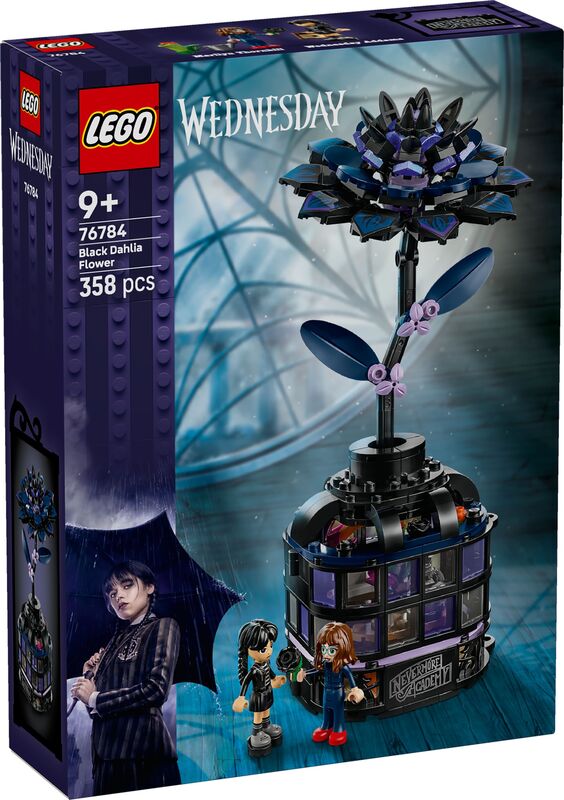 LEGO Wednesday: Black Dahlia Flower (76784)