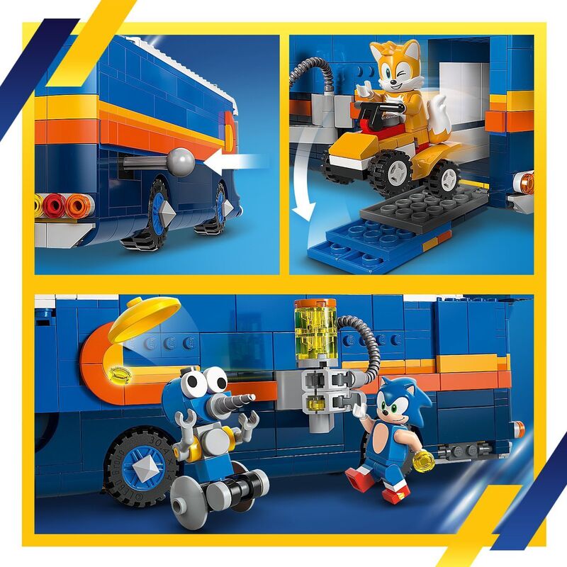 LEGO® Sonic the Hedgehog™ - Team Sonic Command Truck - 77006 - φωτογραφία 4