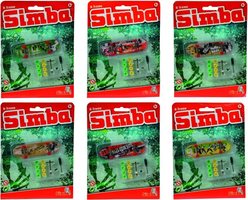 Simba Finger Skateboard-6 Σχέδια (103302162) - φωτογραφία 3