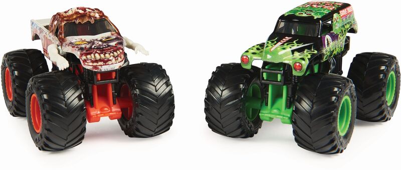 Monster Jam Mini Όχημα 1:64 2Τμχ-6 Σχέδια (6064128)