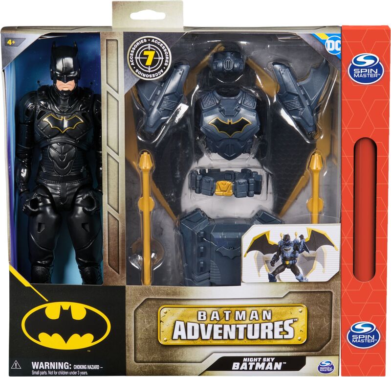 Spin Master Batman Adventures Φιγούρα Night Sky Με Αξεσουάρ 30cm. (6070532)
