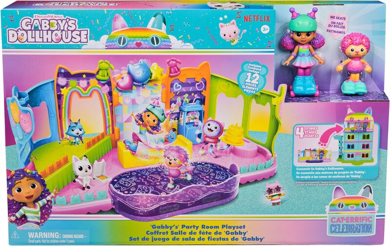 Gabby'S Dollhouse Attic & Skate Park Playset (6069755) - φωτογραφία 2
