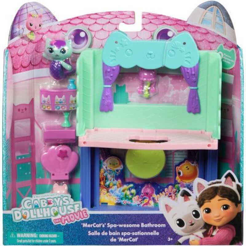 Spin Master Gabby's Dollhouse Σετ Μπάνιο Σπα MerCat 6074306 - φωτογραφία 2