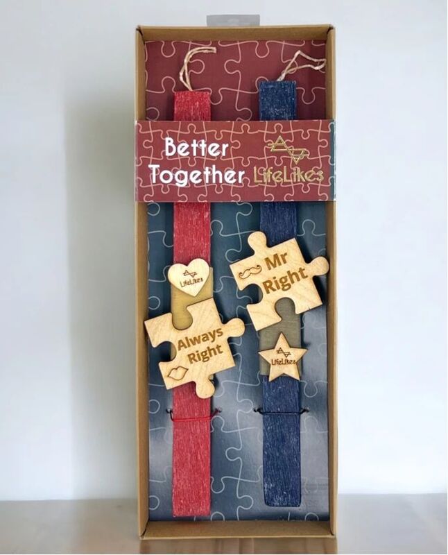 Λαμπάδα Lifelikes Mr Rigth Mrs Always Right (000.2277) φωτογραφία