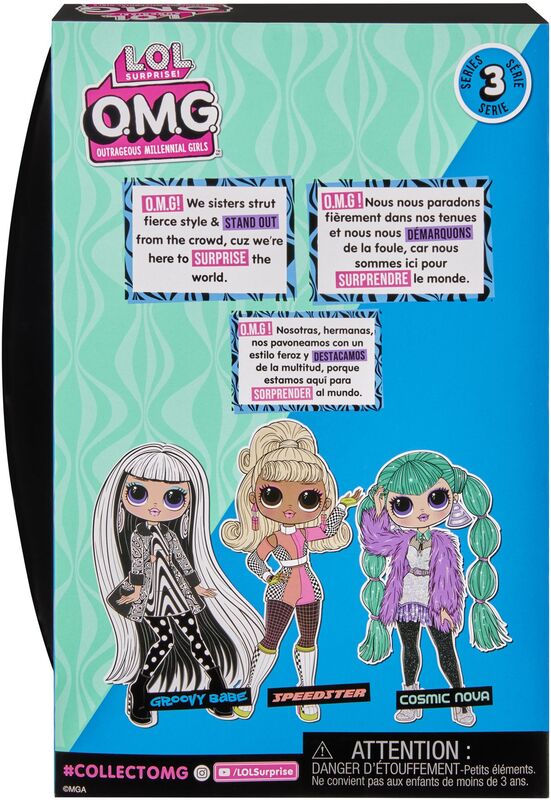 L.O.L Surprise Omg Κούκλα-Groovy Babe (88573EUC) φωτογραφία