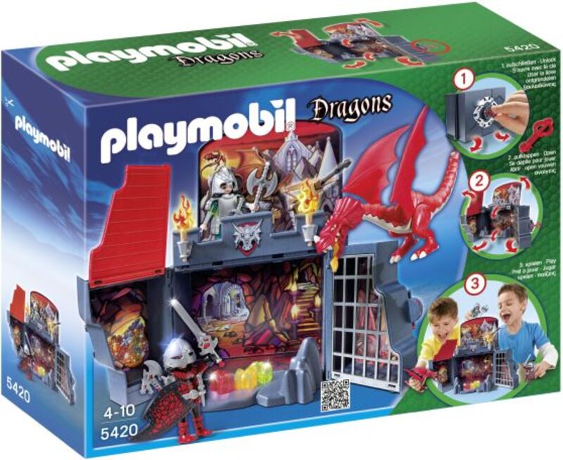 Playmobil Game Box-Σπηλιά Δράκου (5420) φωτογραφία