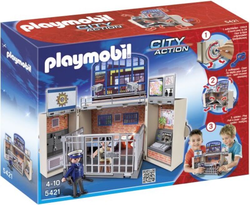 Playmobil Game Box-Αστυνομικό Τμήμα (5421) φωτογραφία