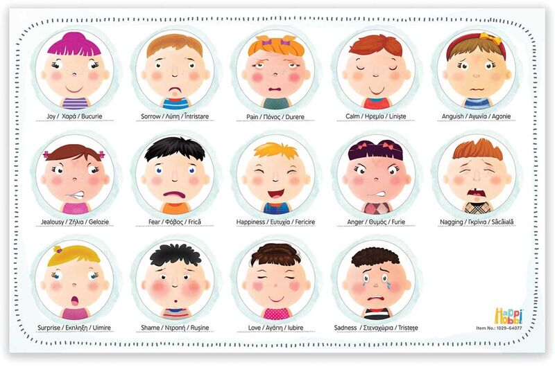 As Company Εκπαιδευτικό Επιτραπέζιο HappiHobbi Συναισθήματα 42 Χάρτινοι Μαγνήτες - 1029-64077 - φωτογραφία 5