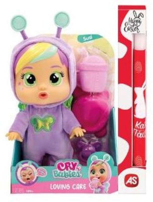 Λαμπάδα Κούκλα Cry Babies-Αγαπουλίνια-3 Σχέδια (4104-92954)