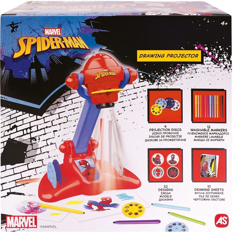 Προτζέκτορας Ζωγραφικής Spiderman (1500-54006) - φωτογραφία 4