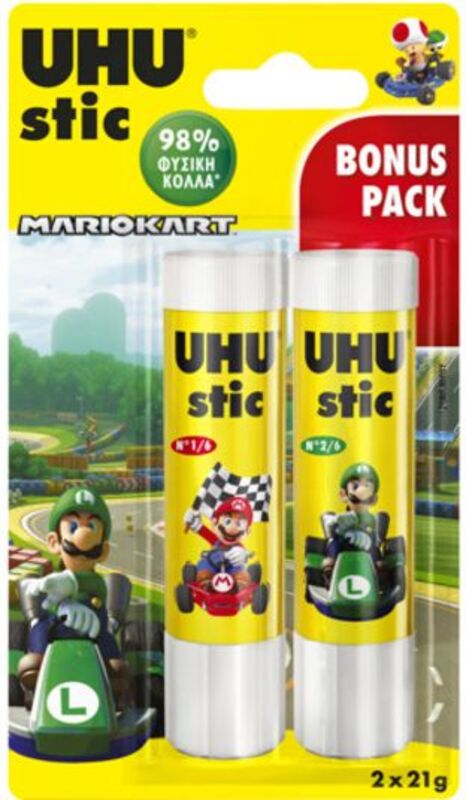 UHU Κόλλα Stic 2x21gr (34491)