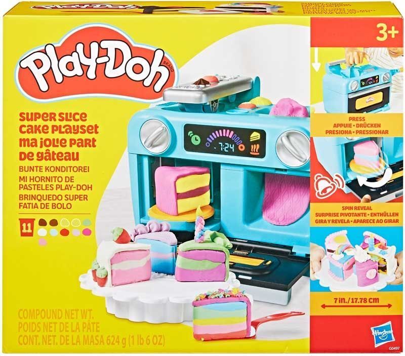 Playdoh Super Slice Cake Playset (G0497) φωτογραφία