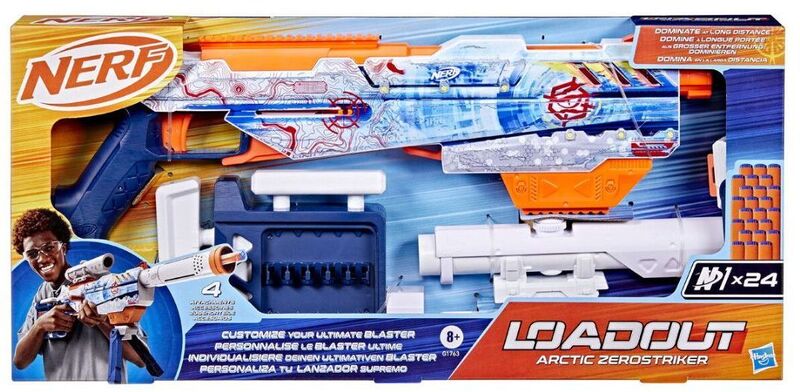 Nerf Loadout Arctic Zerostriker (G1763) φωτογραφία