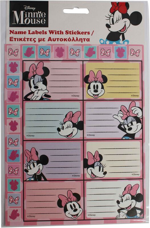GIM Ετικέτα Minnie 2Τμχ (773-14449)