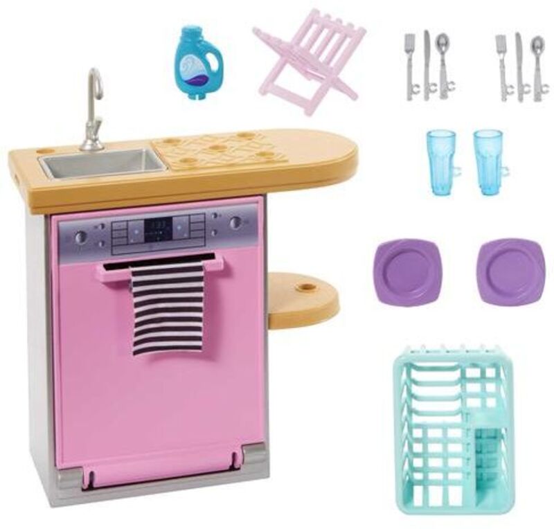 Barbie Έπιπλα-3 Σχέδια (HJV32)