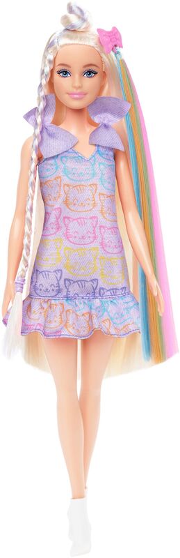 Barbie Κούκλα Fun And Fancy Μακριά Μαλλιά (JCT72)