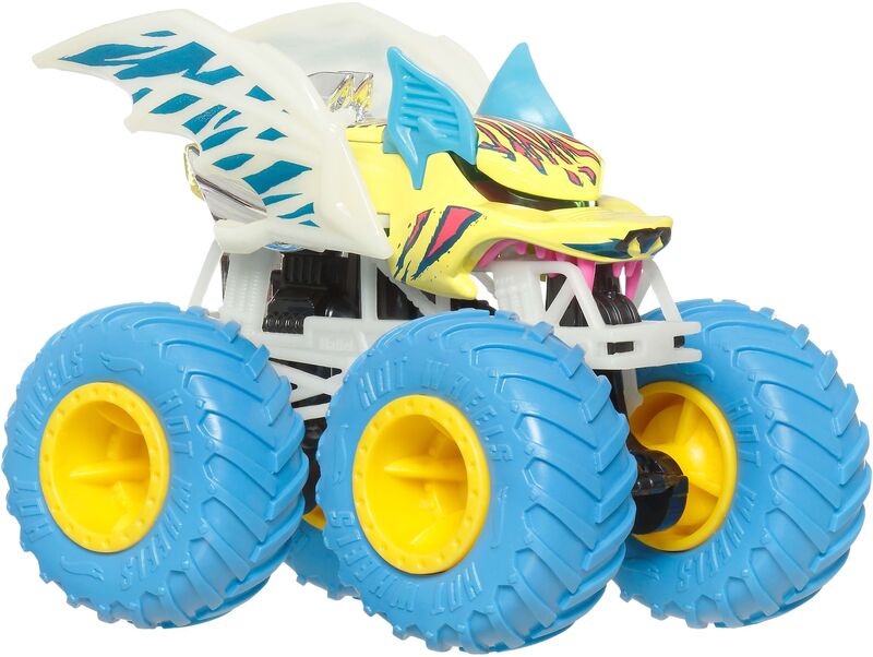 Hot Wheels Monster Trucks Glow-In-The-Dark-10 Σχέδια (JFX08)