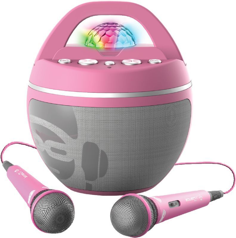 iDance Σετ Karaoke Party Ball Ροζ (BB10K2(PK))
