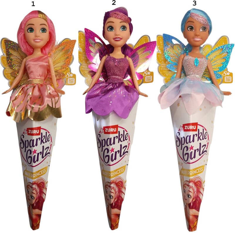 Zuru Sparkle Girlz Fairy Princess 10.5"-3 Σχέδια (10006) - φωτογραφία 2