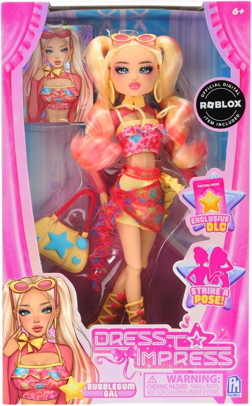 Dress To Impress Κούκλα Bubblegum Gal S1 (FD4104) - φωτογραφία 2