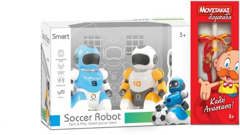 Λαμπάδα BW Σετ Robo Football B/O (3066A)