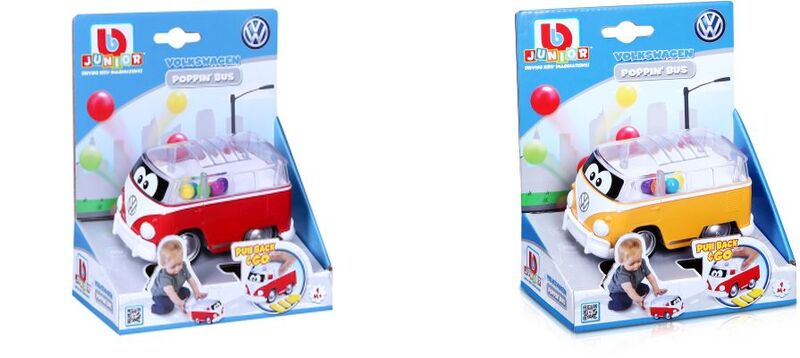 Burago Junior Volkswagen Bus Poppin-2 Σχέδια (16-85109) - φωτογραφία 3