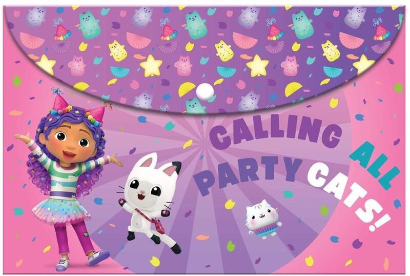 Gabbys Dollhouse Φάκελος Κουμπί Α4 (000574109)