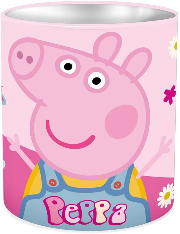 Peppa Pig Μολυβοθήκη Μεταλλική 10x10cm (000482762) 619499081930