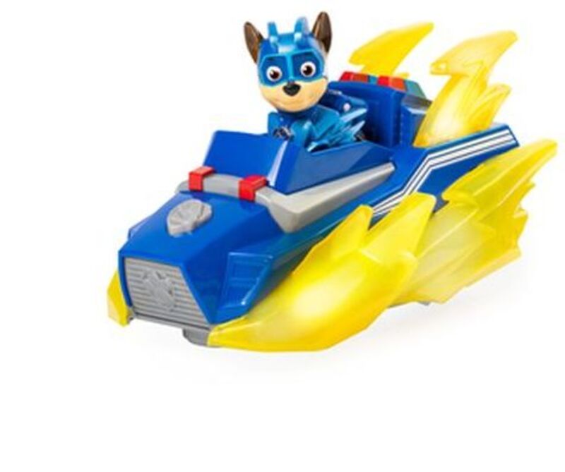 Paw Patrol Mighty Pups Charged Up Οχήματα Deluxe-4 Σχέδια (6055753)