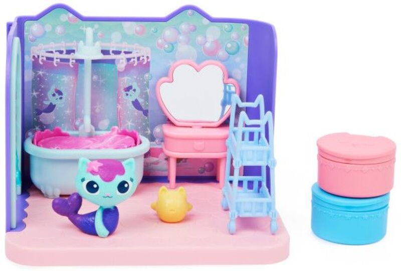 Gabby’s Dollhouse Mini Σετ Δωμάτια-Μπάνιο (6062036)